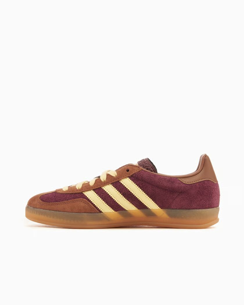 ADIDAS Indoor marron/burdeos