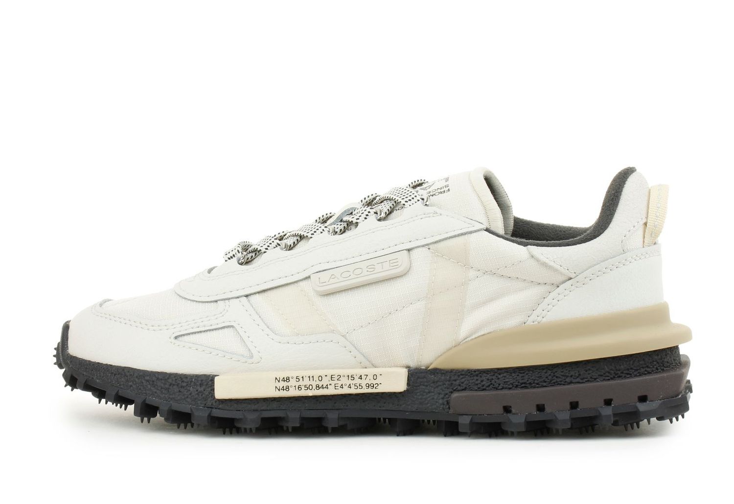 Lacoste Elite Beige/negra