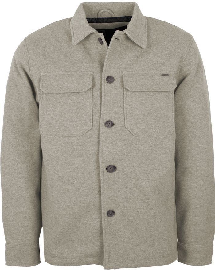 Indicode sobrecamisa pana beige