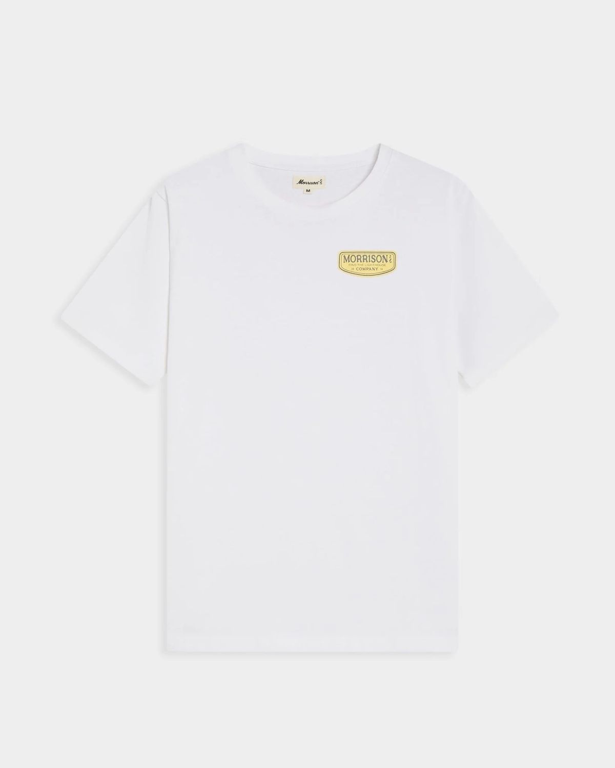 CAMISETA LOGO AMARILLO