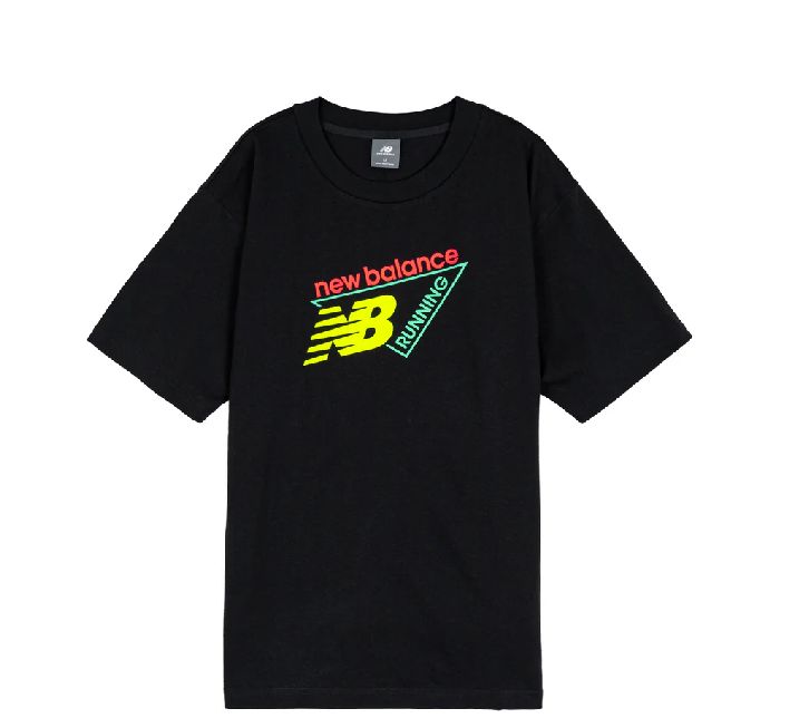 CAMISETA NEW BALANCE NEGRA LOGO
