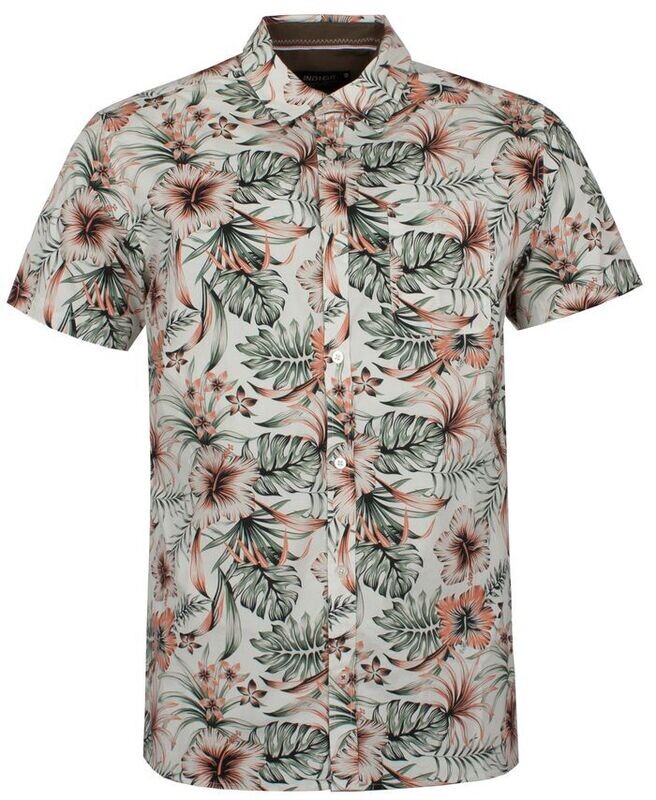 Indicode Camisa Vainilla Estampado Indicode Camisa Vainilla Estampado