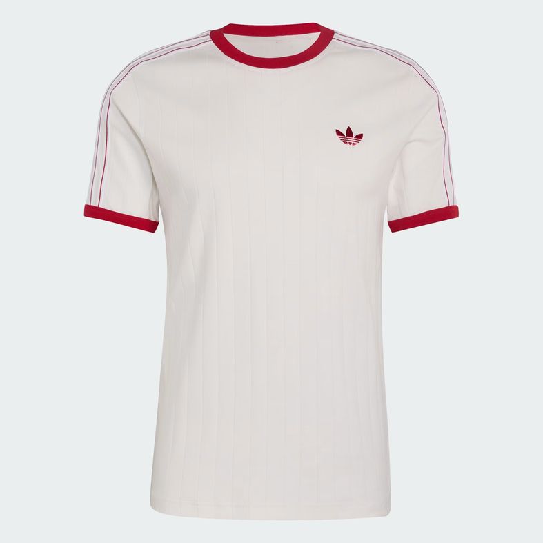 CAMISETA ADIDAS RAYAS ROJAS CAMISETA ADIDAS RAYAS ROJAS