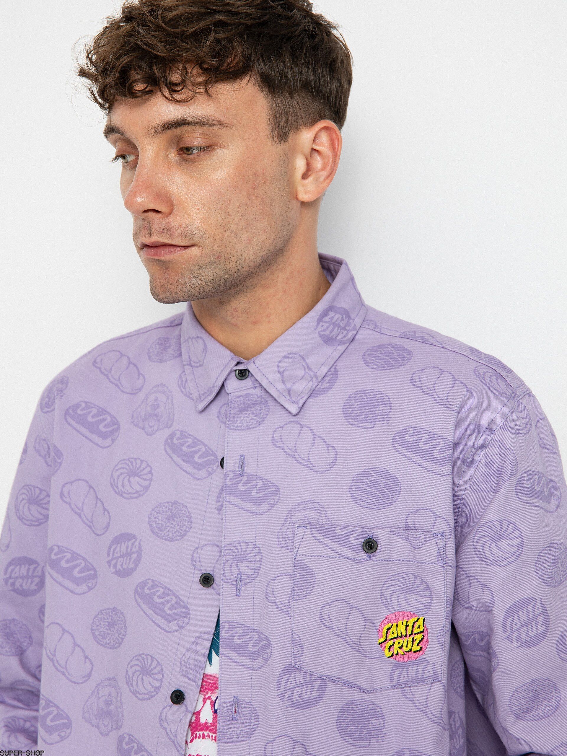 SANTA CRUZ CAMISA DOG lila