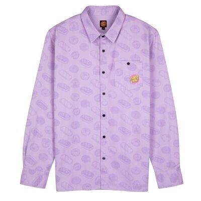 SANTA CRUZ CAMISA DOG lila