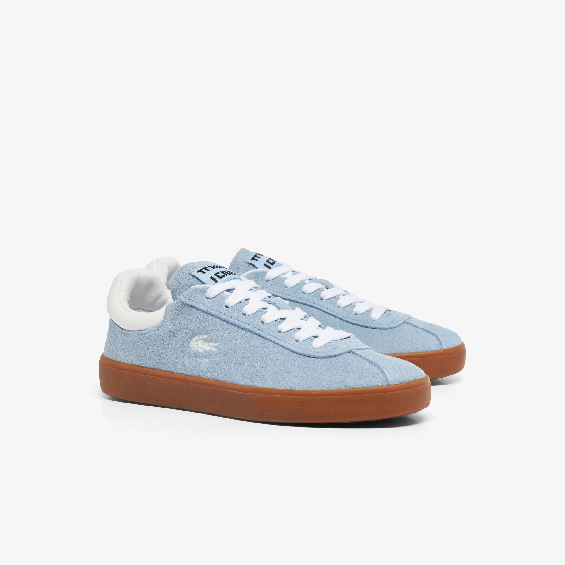 LACOSTE LEATHER CELESTE