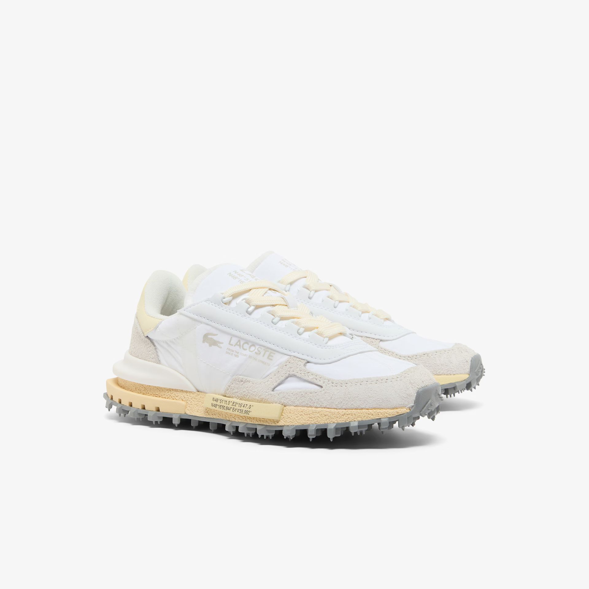 Lacoste Élite Gris/Amarillo