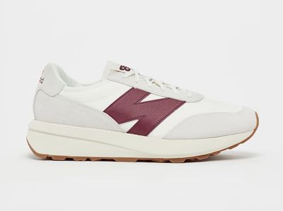 NEW BALANCE 370 Blanca/Burdeos NEW BALANCE 370 Blanca/Burdeos