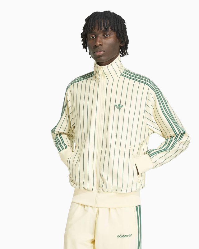 Adidas cazadora rayas beige verde Adidas cazadora rayas beige verde