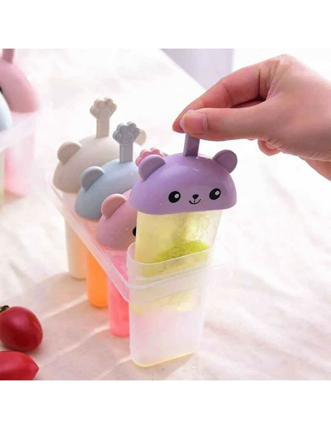 MOLDE HELADO OSO