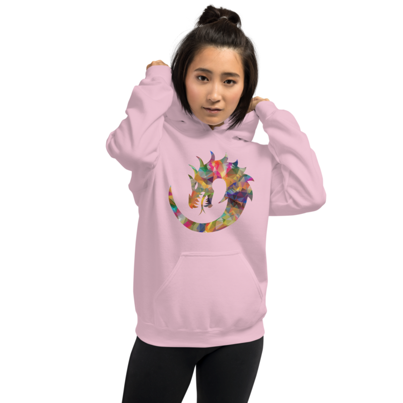 Dragon of Color Unisex Hoodie