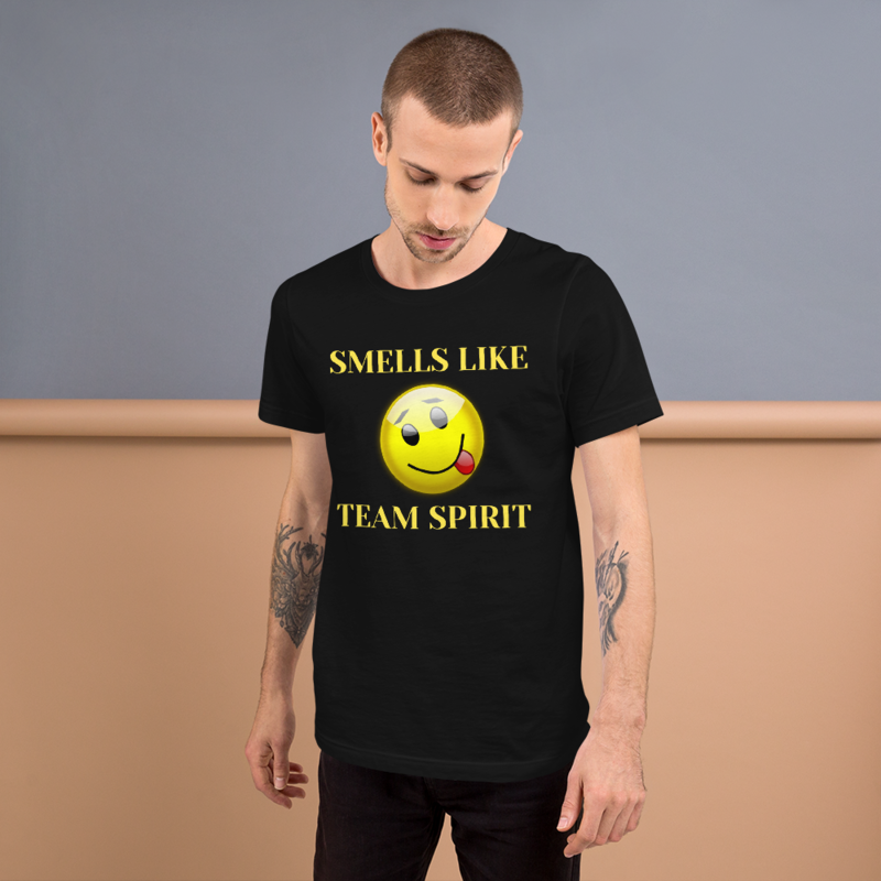 Smells Like Team Spirit Short-Sleeve Unisex T-Shirt