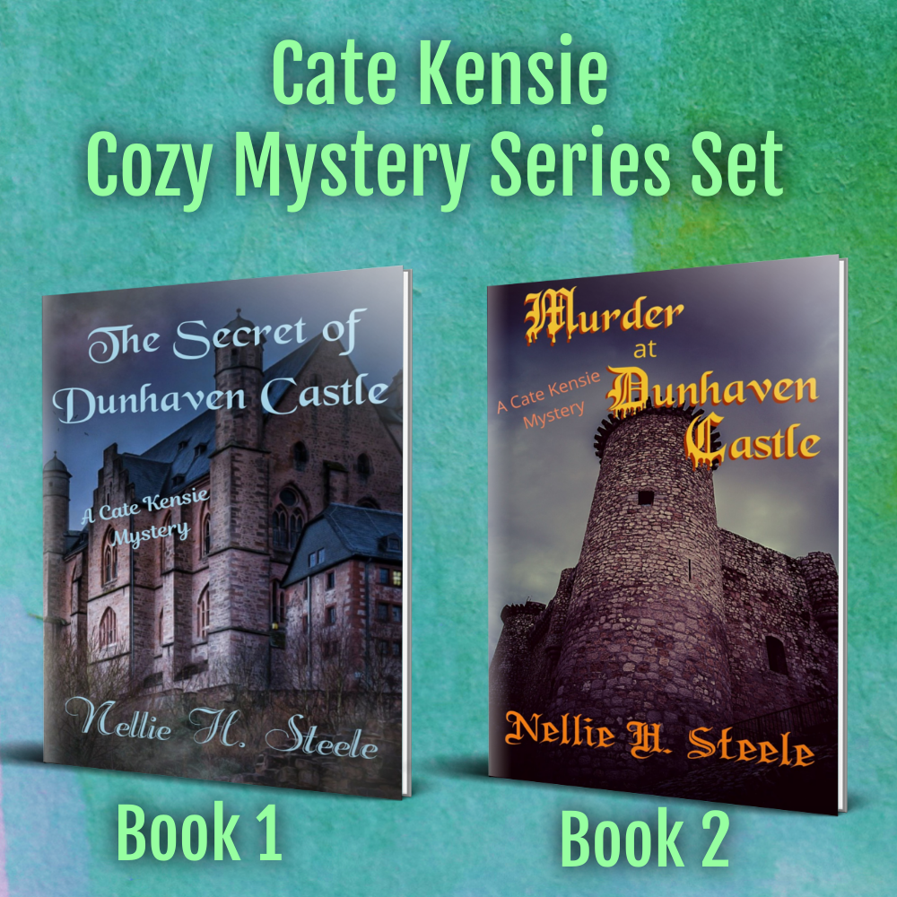 Cate Kensie Cozy Mystery Series Two Book Set - Books 1 and 2