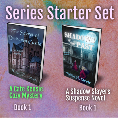 Series Starters Two Book Set - Cate Kensie Mysteries Book 1 and Shadow Slayer Stories Book 1