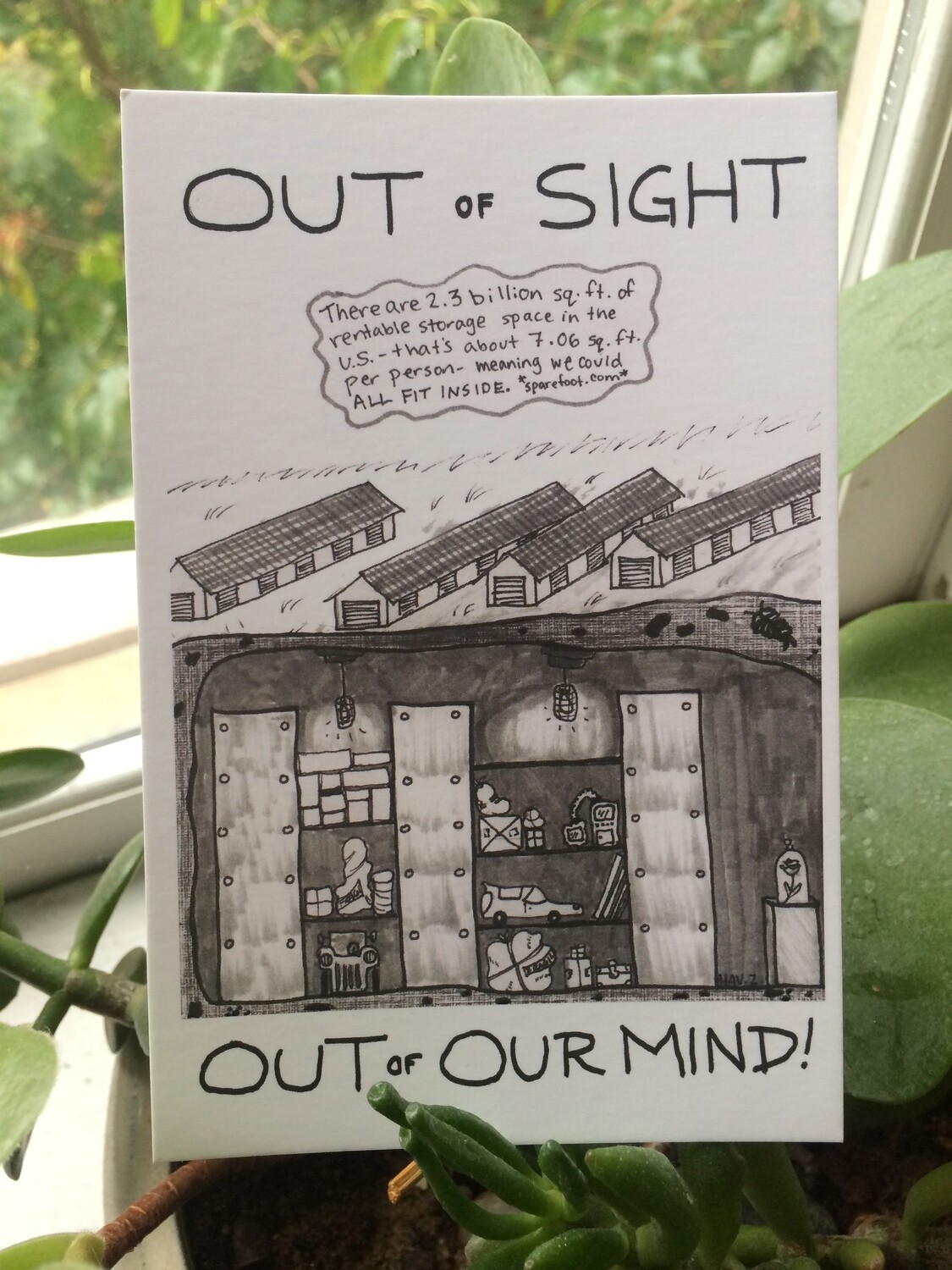 POSTCARD | Out of Sight / Out of Our Mind