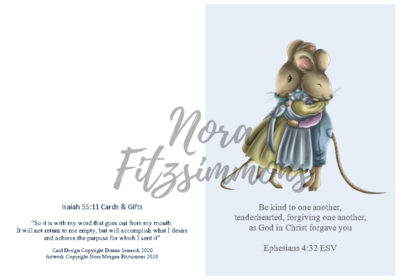 Be Kind And Tenderhearted - Faith Card