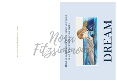 Dreams Dolphin And Girl 2 - Faith Card