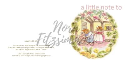 A Little Note To Say 4 - Faith Card