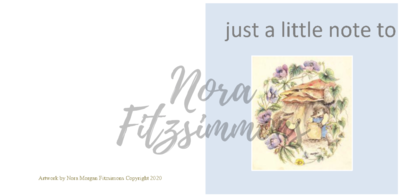 A Little Note To Say 2 - Faith Card