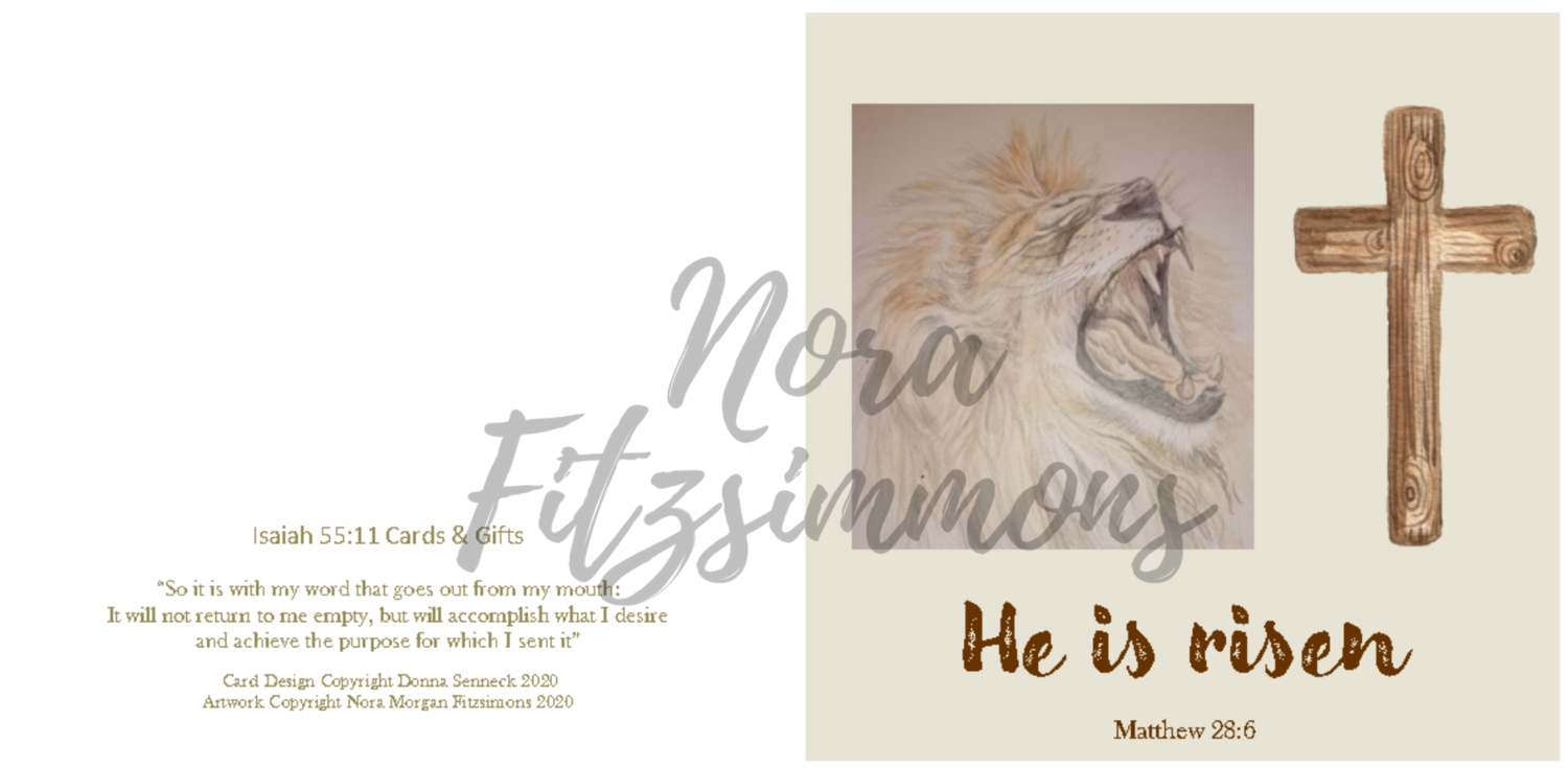 He Is Risen - Faith Card