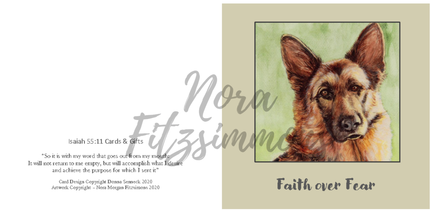 Faith Over Fear - Faith Card