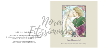 Arise My Love - Faith Card