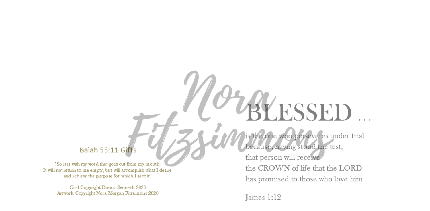 Blessed Blank - Faith Card