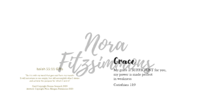 Grace Is Sufficient - Faith Card