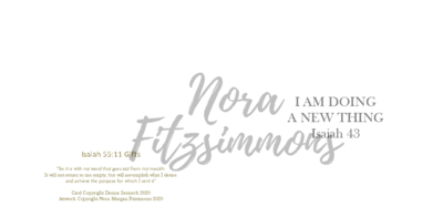 I Am Doing A New Thing - Faith Card