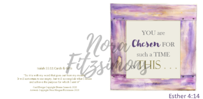 Chosen For Such A Time Like This - Faith Card