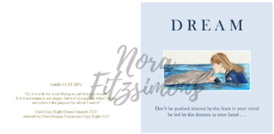 Don&#39;t Be Pushed Around By The Fear - Faith Card