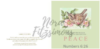 Peace - Wren - Faith Card