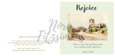 Rejoice Church Picture  - Faith Card