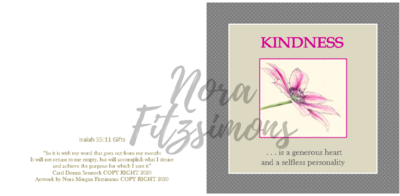 Kindness Clematis - Faith Card