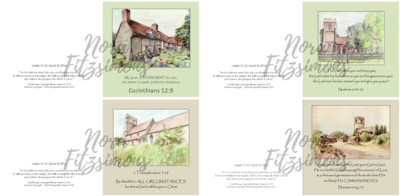 Home Faith Cards - 4 pcs Bundle