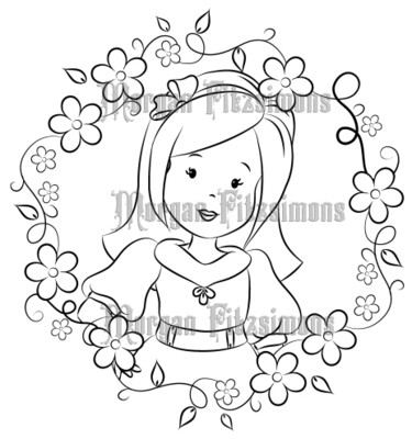 Kitten Queen Angelina 2 - Digital Stamp