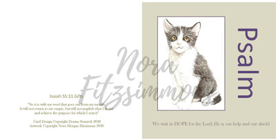 Kitty - Faith Card
