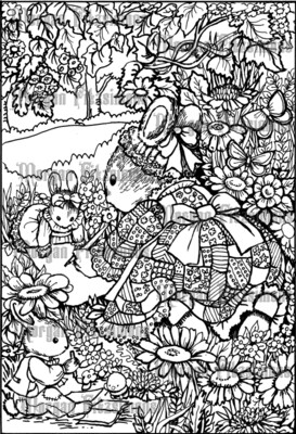 Easter 1 - Colouring Page