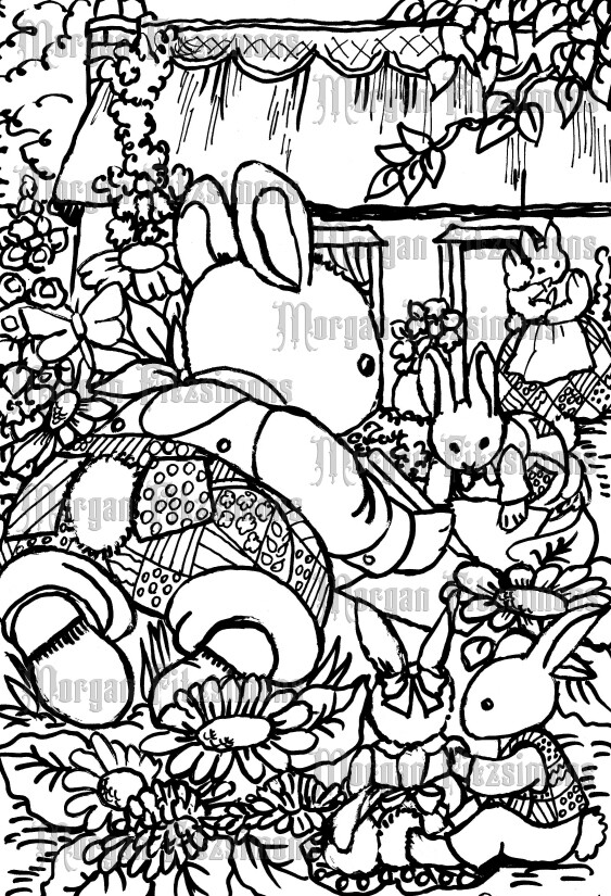 Easter 2 - Colouring Page