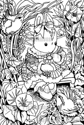 Easter 8 - Colouring Page