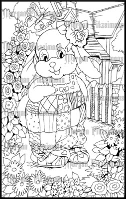 Easter 12 - Colouring Page