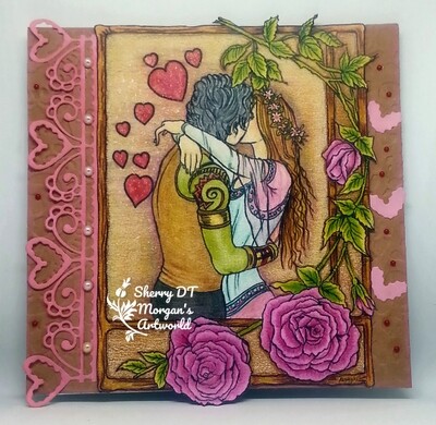 Be My Valentine - Digital Stamp