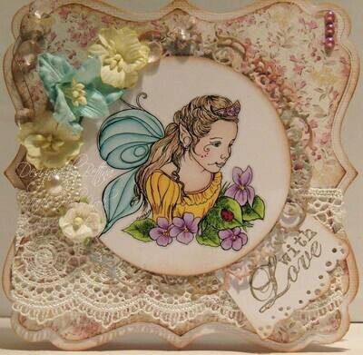 Fairy Child 4 - Digital Stamp
