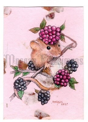 Go Wild Collection: Mouse on Berries