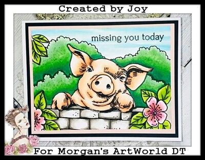 Pigs 1 - Digital Stamp