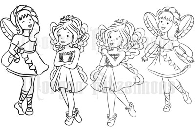 ​Kitten Queen Set 3 - Digital Stamp
