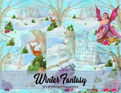 Morgan Fitzsimons - Winter Fairy Journal Kit