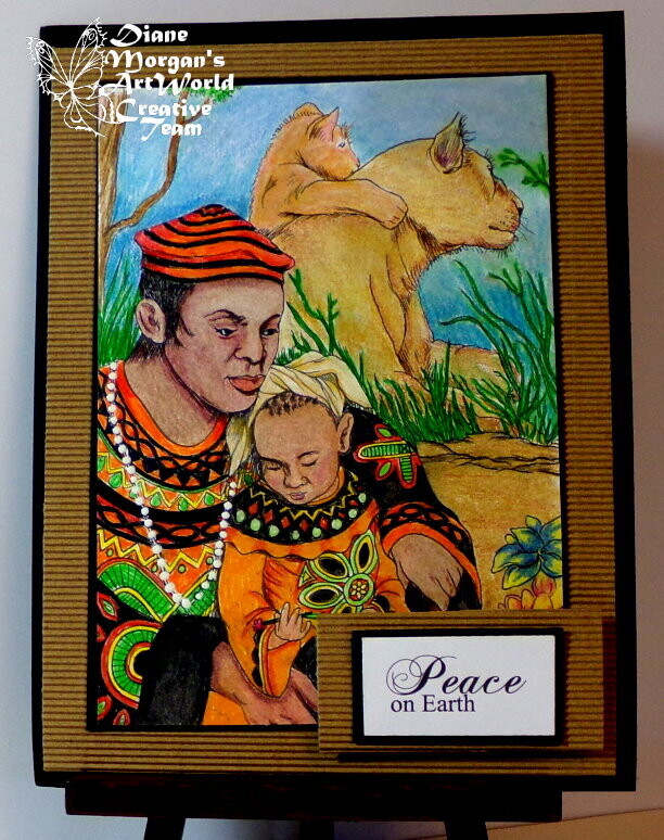 Children Of Cameroon - Digital Stamp