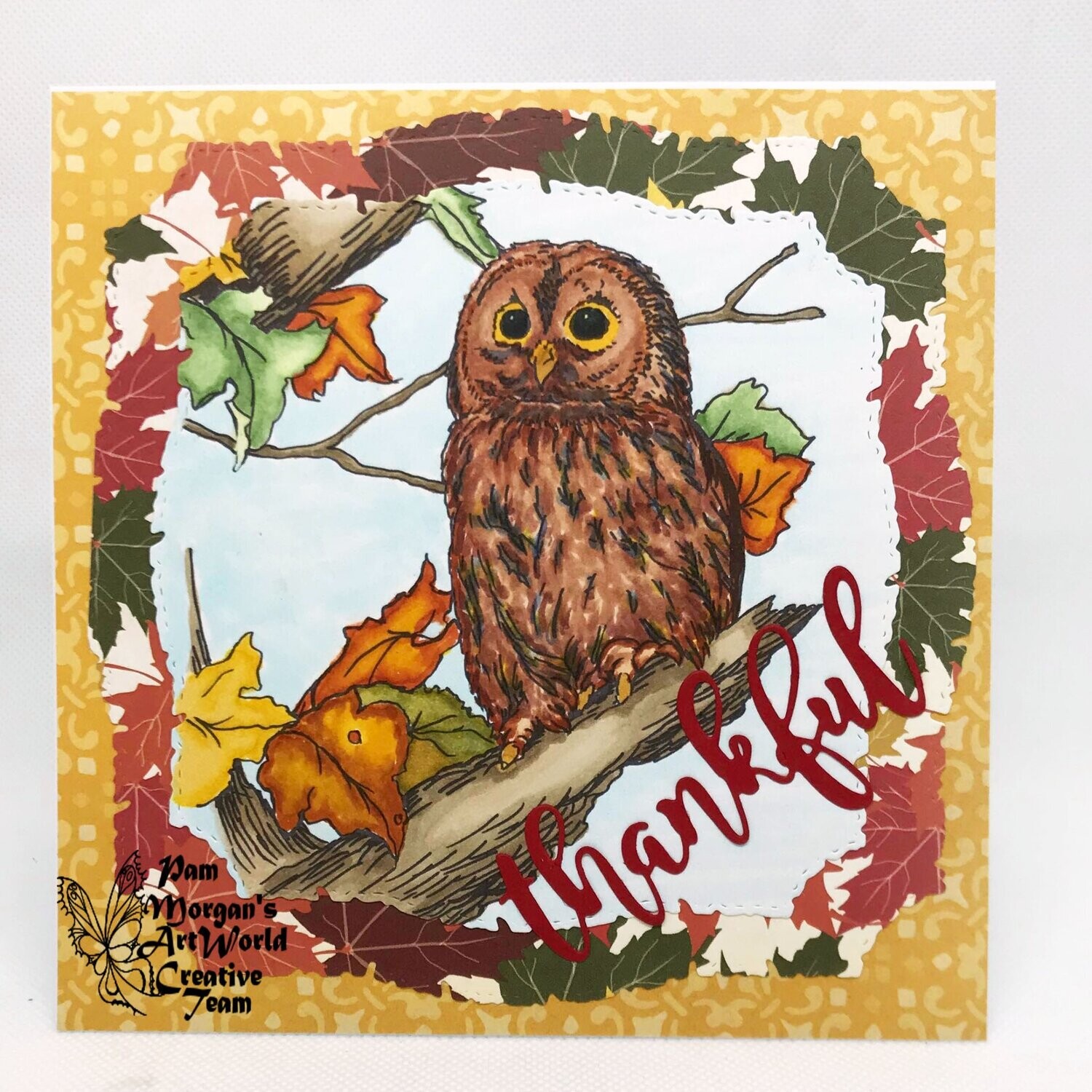 Owl 1 - Digital Stamp