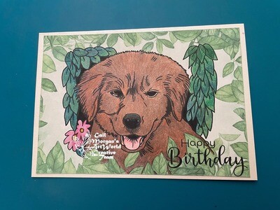 Puppy - Digital Stamp